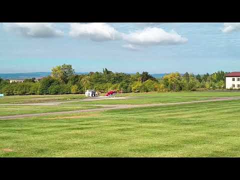🚁 Bell 427 Flyby, Landing,Retank, Takeoff And Landing Olomouc