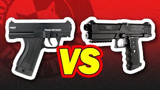 First Strike FSC Pistol vs Tippmann TiPX Pistol Paintball Marker Comparison | Lone Wolf Paintball