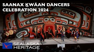 Saanax Ḵwáan Dancers, Celebration 2024 I Sealaska Heritage