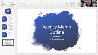 Overview of Agency Memo Assignment