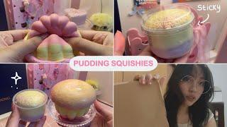 Squishy Haul Unboxing Part 12 | Pudding Themed Squishues | ASMR Unboxing