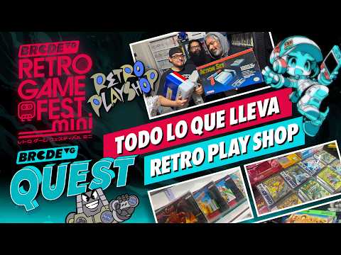 What is RETRO PLAY SHOP bringing to RETRO GAME FEST mini?