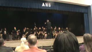 AHS Jazz Band Winter Concert 2016 - Chasing Clouds Away
