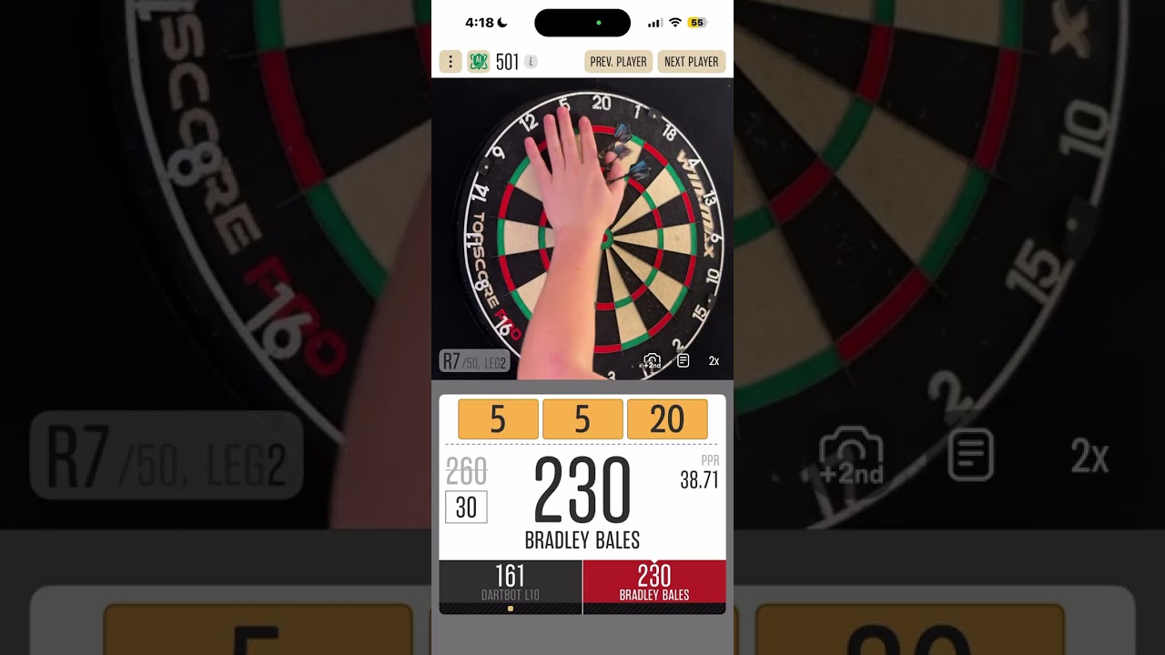 Can I finally topple the Level 10 Dartbot on Dartsmind?