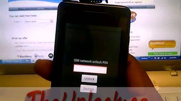 Motorola XT720 Network Unlocking Instructions Brought you by Theunlock.ca