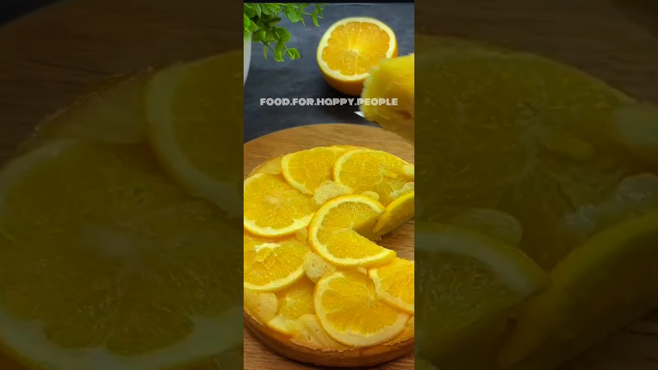 DIY Upside Down Orange Pie 