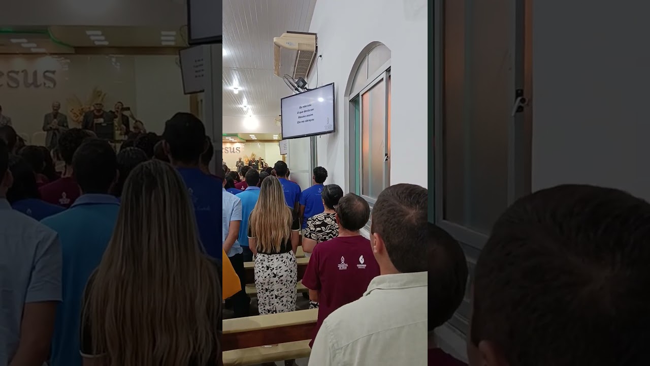 O poder de Deus se fez presente na nossa igreja