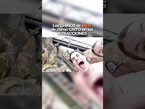 Los CHINOS se ríen de mi😂👆🏻🎢