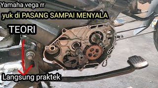 RAKIT MESIN VEGA RR SAMPE MENYALA