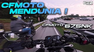 Makin Lama Makin Padu Weh ! Cfmoto 675nk Sr Burnout Titanium Full System Exhaust Pure Sound [4k]
