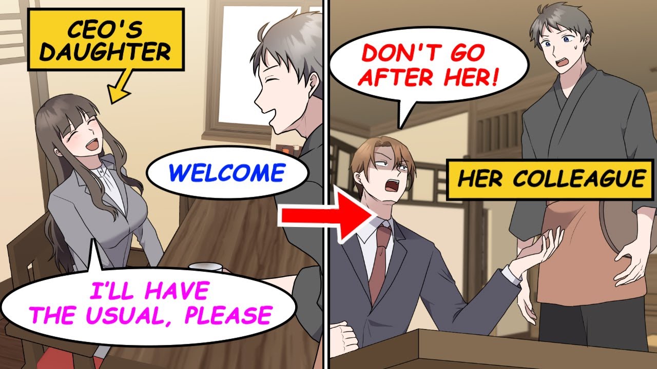 【Manga】The daughter of the president of a large company is a regular at my store. Her colleague came