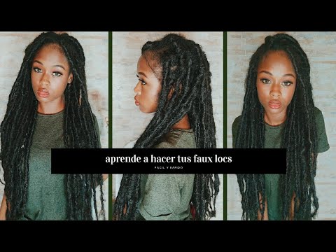 Video: Cómo hacer faux locs (con imágenes)