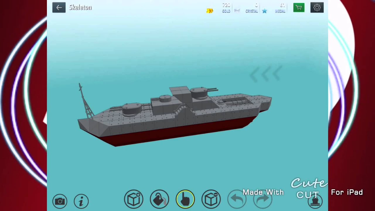 Warship craft tutorial easy ship - YouTube