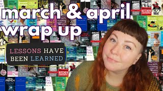 Everything I read in March and April 🫠📚🫣| 30 books: lit fic, historical, European, queer