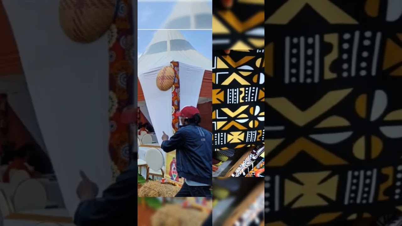 Ankara decor , contact us today for a colourful event 👌