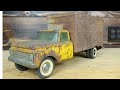 Rusty 1960's Nylint Hertz Ford Box Truck Restoration