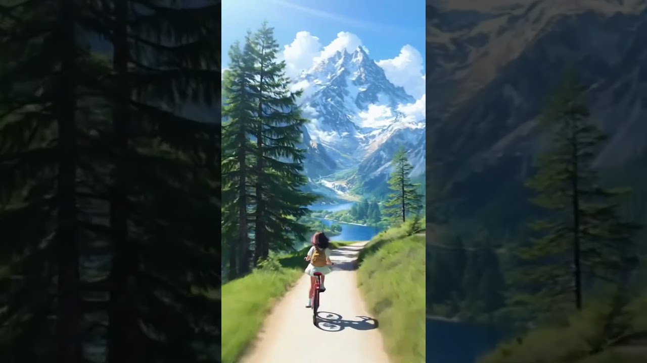 Raindrops falling, peace all around, and my cycle waiting patiently ✨