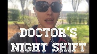 Day in the life of a DOCTOR on a night shift | Dr Sarah Nicholls  Vlog 5