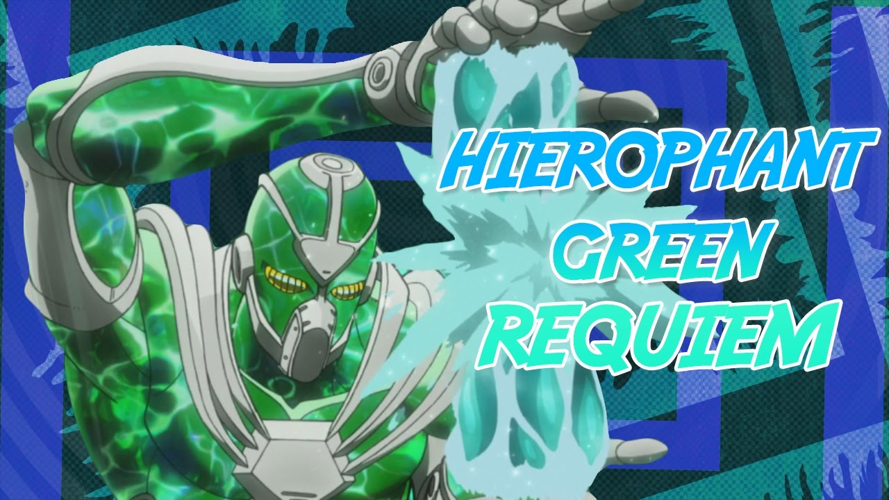 Stand Up: Hierophant Green Requiem (Speculation) - YouTube.