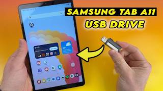 سامسونج تاب A11: كيفية إعداد محرك أقراص USB لنقل الملفات screenshot 1