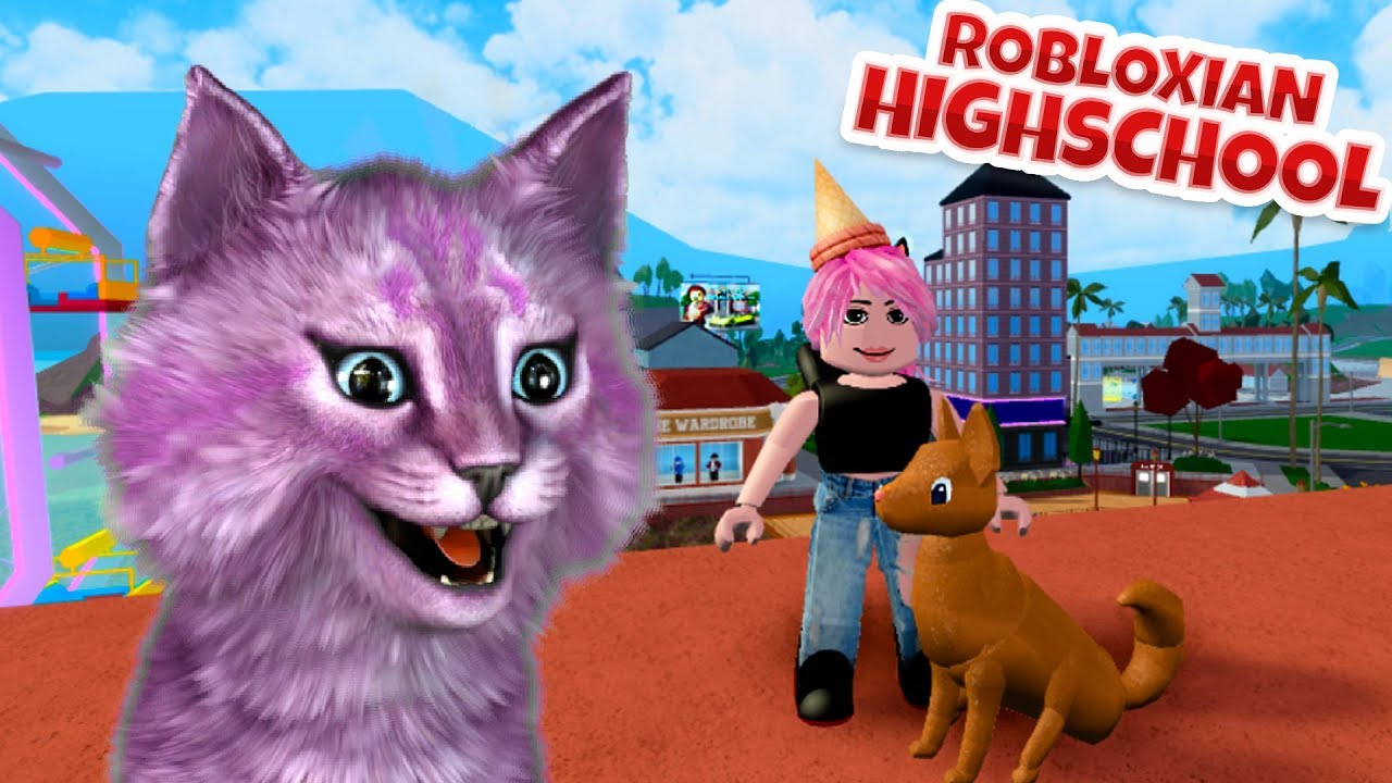 ШКОЛА В РОБЛОКС У МЕНЯ ТЕПЕРЬ ЕСТЬ СОБАКА! Robloxian