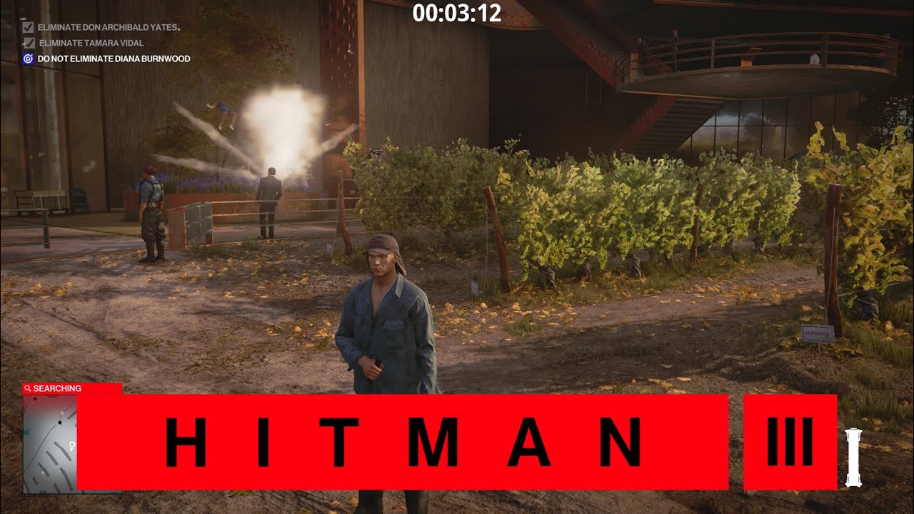 Hitman 3 Easy way to Complete Mendoza, Argentina Mission