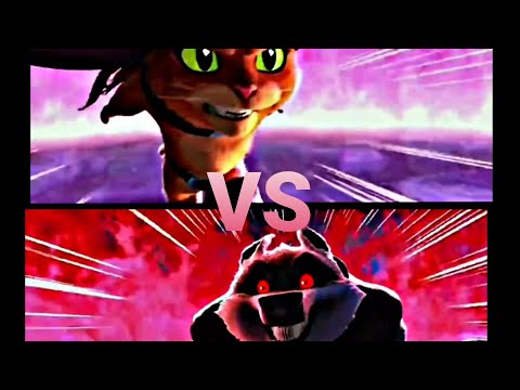 Puss in Boots VS Death (The Bad Wolf) After Dark Edit | Valentine Day Special #pussinboots #edit