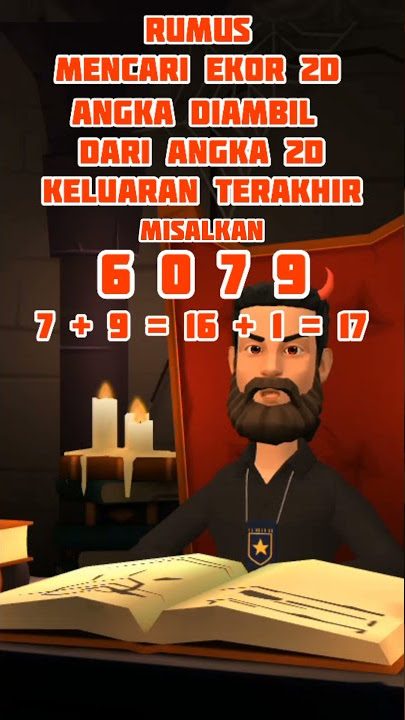 Rumus Togel Mencari Ekor 2D - Belum Terpatahkan #shorts