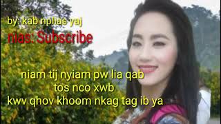 Niam Tij Nyiam Pw Lia Qab Tos Nco Xwb Kwv Rab Pom Nkag Tag Ib Ya