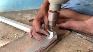 How to Make a Food Showcase/  Step by Step Fabrication Process