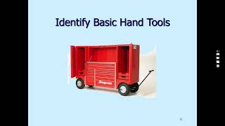 AET 141 - Lesson 3 - Hand Tools