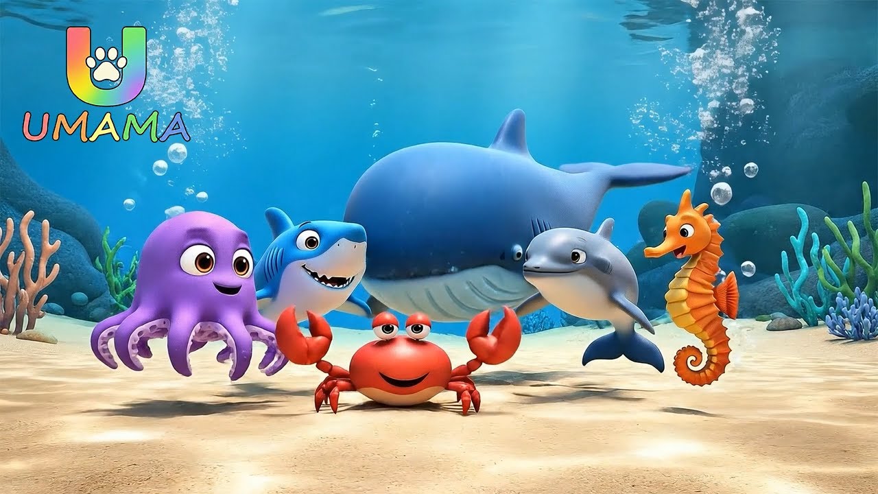 Sea Animals Song for Kids | Under the Sea Adventure! | Learn & Dance