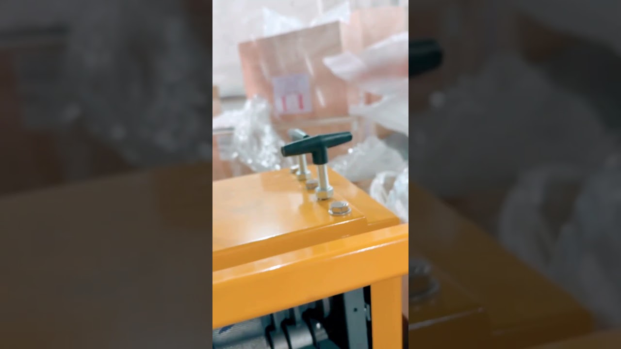 Настройка станка для разделки кабеля V-120 от СМК .. все гениальное - просто..!!! 