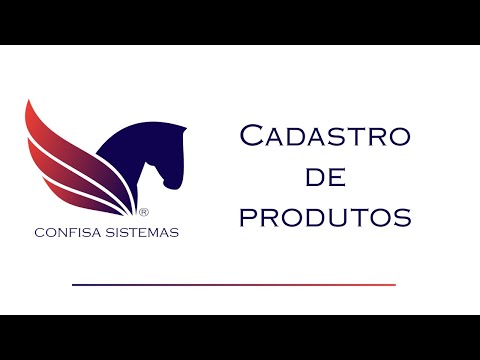 Cadastro de produtos