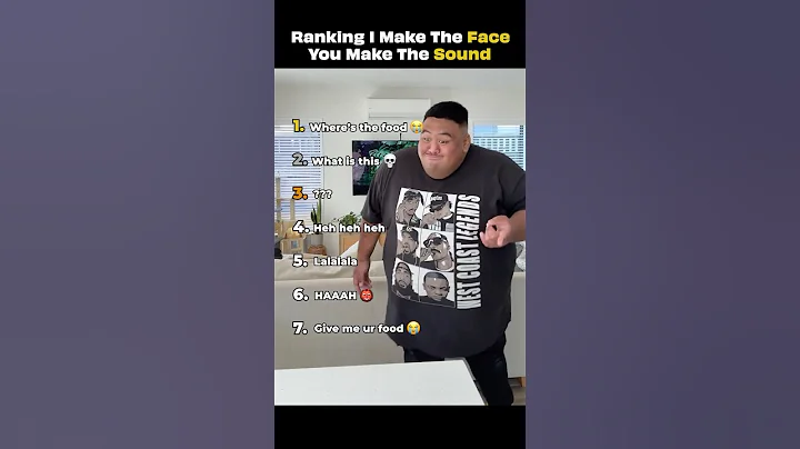 I Make The Face and You Make The Sound