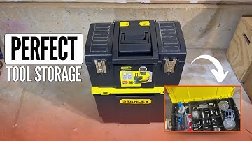 A Great Rolling Toolbox: Review of STANLEY Portable Tool Storage!