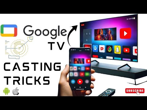 How to Cast iPhone & Android to Google TV - YouTube
