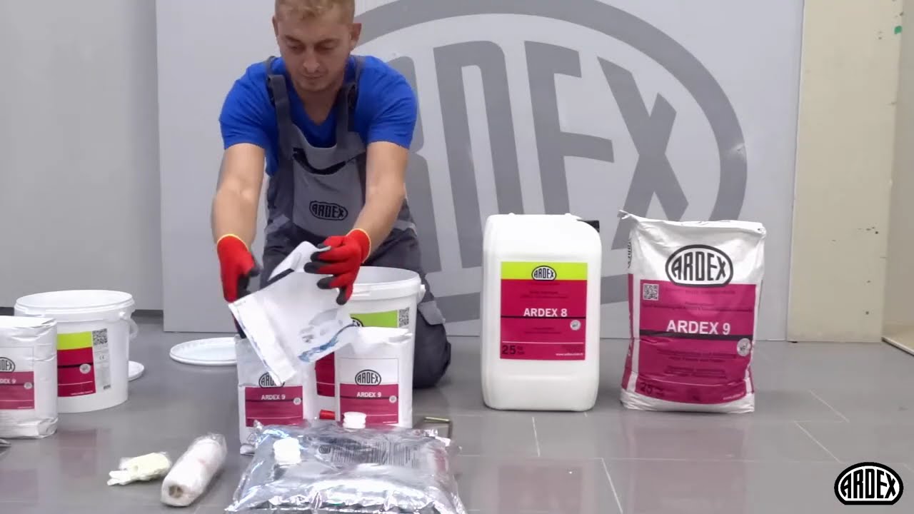 ARDEX 8+9 ambalaj içeriği