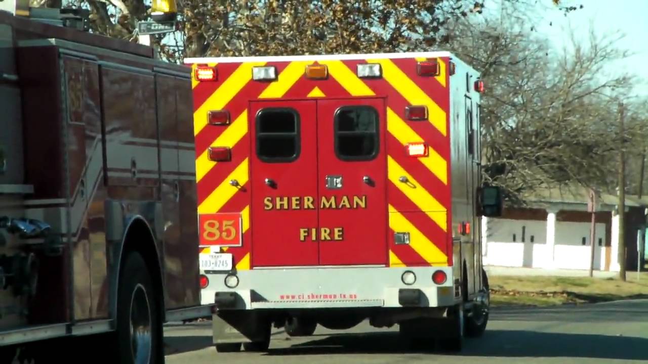 Sherman fire dept. Sherman, Tx. YouTube