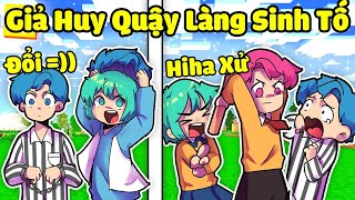 YUMMIE TRẢ THÙ HUY BẰNG CÁCH GIẢ HUY QUẬY LÀNG SINH TỐ TRONG MINECRAFT*HUY BỊ HIHA XỬ 😂😱