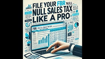 FILE Your NULL SALESTAX RETURN Like a Pro
