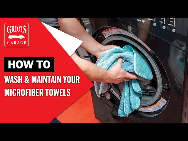 How to Wash & Maintain Your Microfiber Towels 