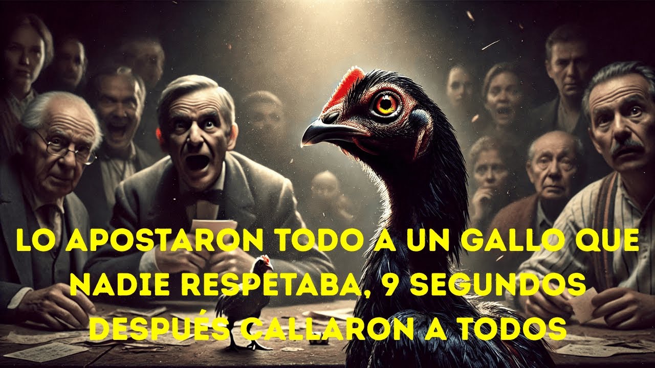 Lo apostaron todo a un Gallo que nadie respetaba, 9 segundos después callaron a todos