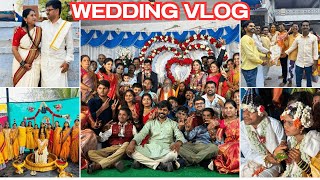 Wedding Vlog | ಅರಿಶಿನ ಶಾಸ್ತ್ರ + ಮದುವೆ ಸಂಭ್ರಮ ಹೇಗಿತ್ತು ನೋಡಿ🥰ಬಸ್ಸಿನಲ್ಲಿ  ಮೋಜು ಮಸ್ತಿ