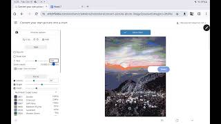 Stitch Fiddle: Using a Photo
