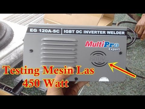 Testing iMesini iLasi Listrik 450 Watt YouTube