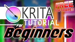 Krita Tutorial For Beginners - User Interface Pc