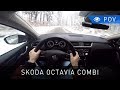 Škoda Octavia Combi 2.0 TDI 184 KM 4x4 DSG Laurin & Klement (2018) - POV Drive | Project Automotive