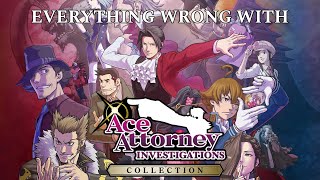 Everything Wrong With Ace Attorney Investigations Collection (Menu Screen)