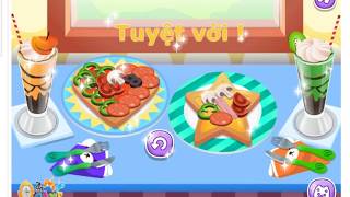 Game Cho Bé | Làm Bánh Pizza Trái Tim | How to cook Pizza | Game For Kids screenshot 3